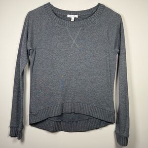dELiA*s Charcoal Grey Pullover Sweater